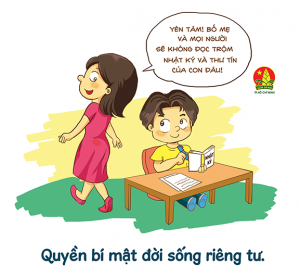 Quy định quyền bí mật đời sống riêng tư trẻ em ?