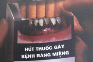 Ghi nhãn, in cảnh báo sức khỏe trên bao bì thuốc lá