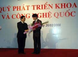 Quỹ phát triển khoa học và công nghệ quốc gia?