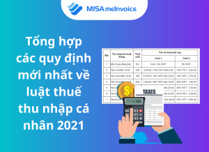 Những quy định mới về thuế thu nhập cá nhân