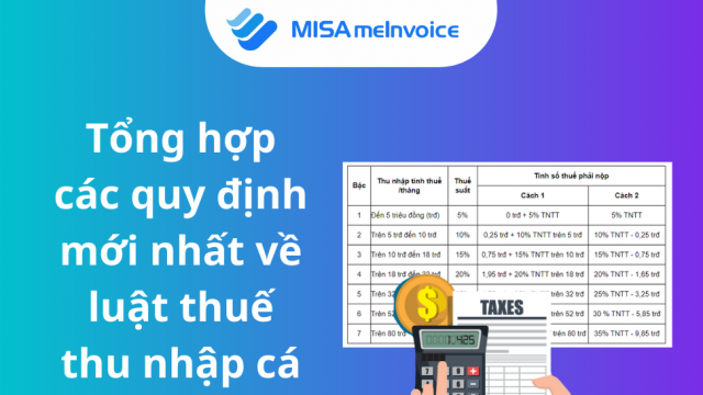 Những quy định mới về thuế thu nhập cá nhân