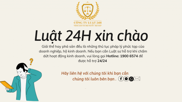 Thủ tục giải thể Công ty tại Thành phố Cao Bằng