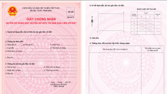 Trình tự, thủ tục cấp giấy chứng nhận quyền sử dụng đất, quyền sở hữu tài sản gắn liền với đất lần đầu mới nhất năm 2025